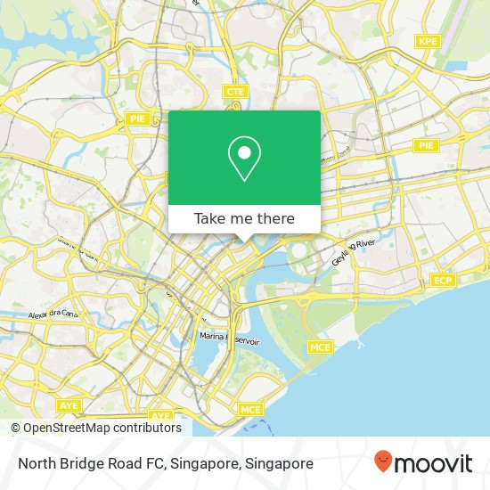 North Bridge Road FC, Singapore map