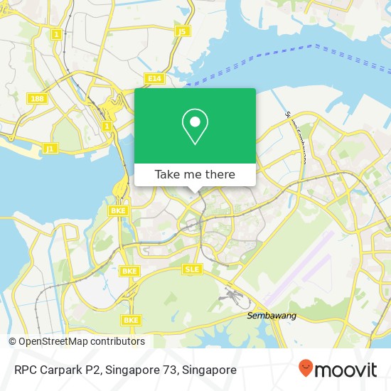 RPC Carpark P2, Singapore 73 map