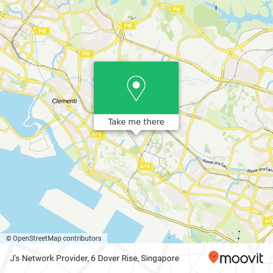 J's Network Provider, 6 Dover Rise地图