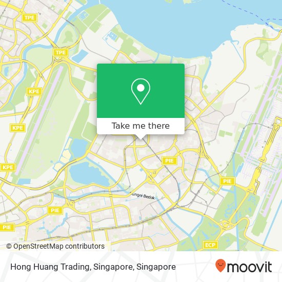 Hong Huang Trading, Singapore map