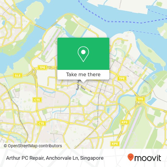 Arthur PC Repair, Anchorvale Ln map