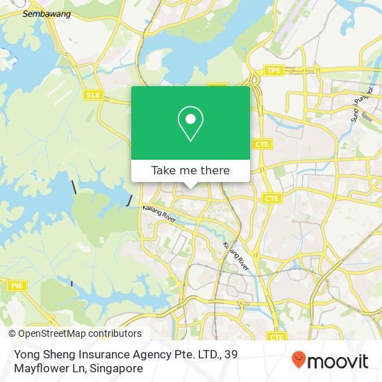Yong Sheng Insurance Agency Pte. LTD., 39 Mayflower Ln map