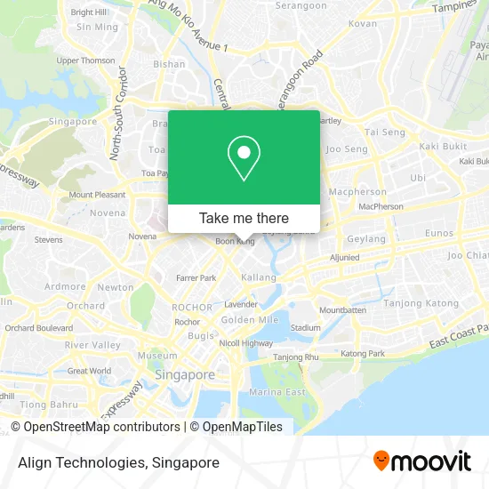 Align Technologies map