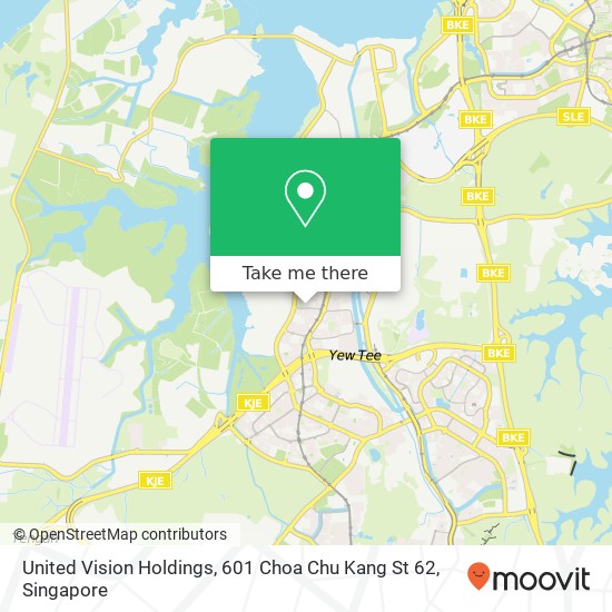 United Vision Holdings, 601 Choa Chu Kang St 62 map