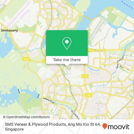 SMS Veneer & Plywood Products, Ang Mo Kio St 64 map