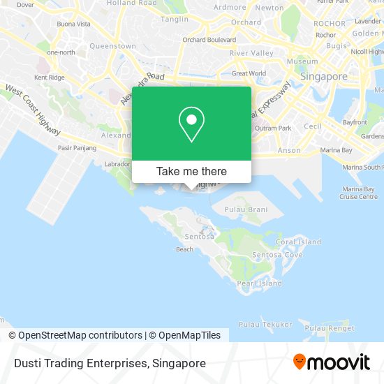 Dusti Trading Enterprises map