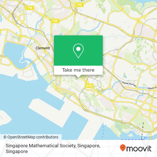 Singapore Mathematical Society, Singapore地图