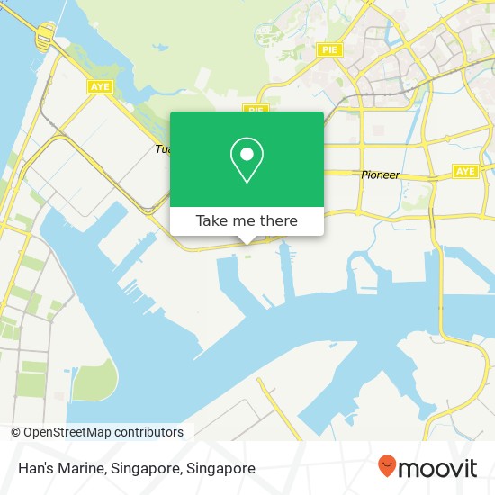 Han's Marine, Singapore map