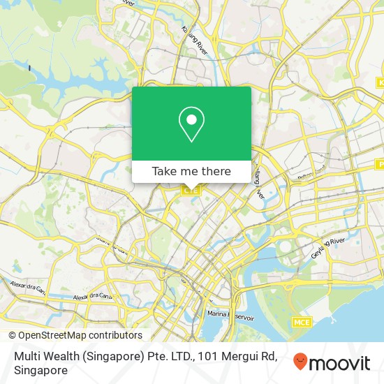 Multi Wealth (Singapore) Pte. LTD., 101 Mergui Rd map