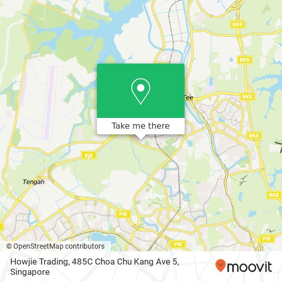 Howjie Trading, 485C Choa Chu Kang Ave 5 map