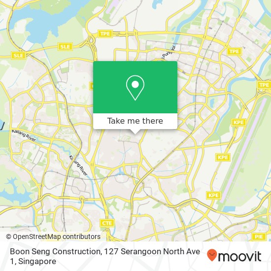 Boon Seng Construction, 127 Serangoon North Ave 1地图