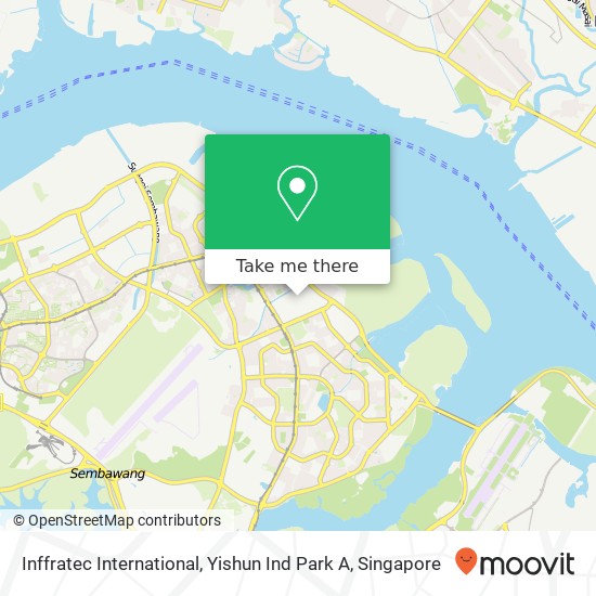 Inffratec International, Yishun Ind Park A地图