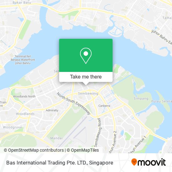 Bas International Trading Pte. LTD. map