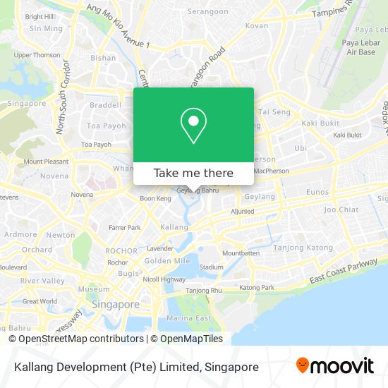 Kallang Development (Pte) Limited map