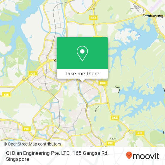 Qi Dian Engineering Pte. LTD., 165 Gangsa Rd map