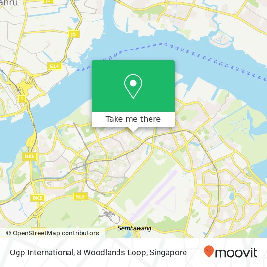 Ogp International, 8 Woodlands Loop map