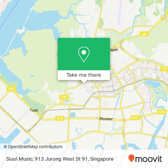Siuol Music, 913 Jurong West St 91地图