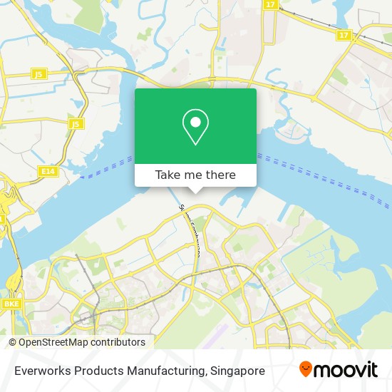 Everworks Products Manufacturing map