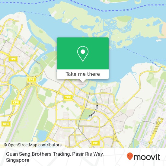 Guan Seng Brothers Trading, Pasir Ris Way map