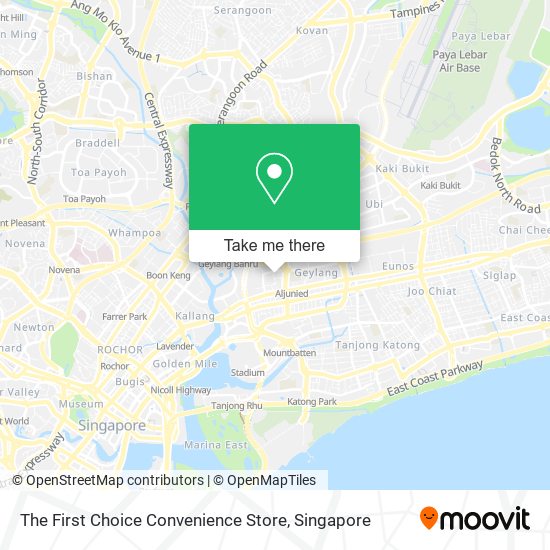 The First Choice Convenience Store地图