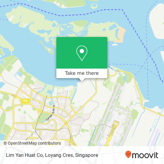 Lim Yan Huat Co, Loyang Cres map