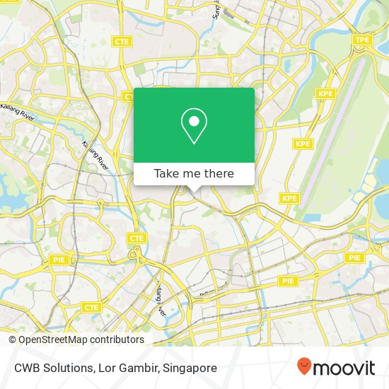 CWB Solutions, Lor Gambir map