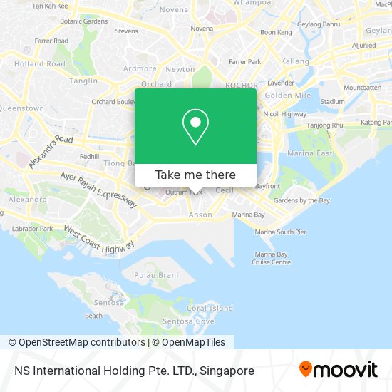 NS International Holding Pte. LTD. map