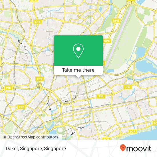 Daker, Singapore地图