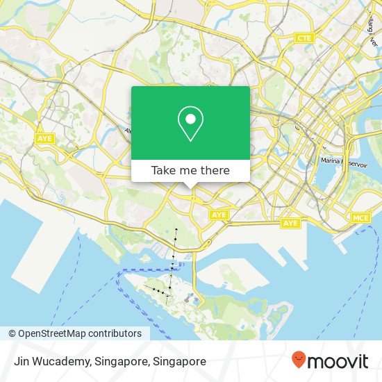 Jin Wucademy, Singapore map