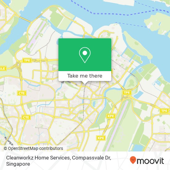 Cleanworkz Home Services, Compassvale Dr map