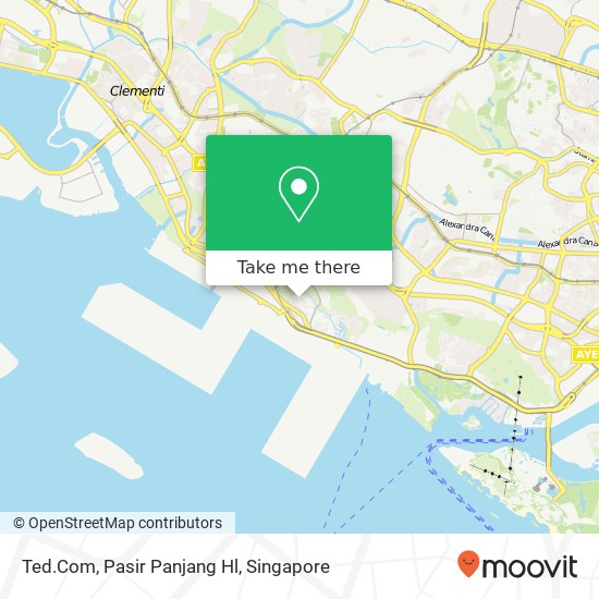 Ted.Com, Pasir Panjang Hl map