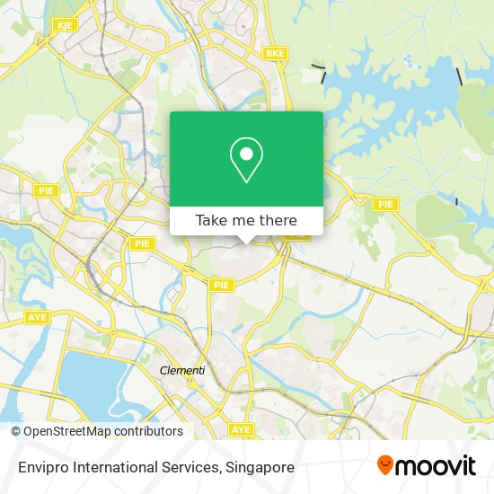 Envipro International Services map