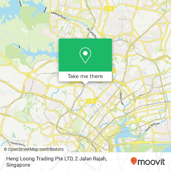 Heng Loong Trading Pte LTD, 2 Jalan Rajah地图