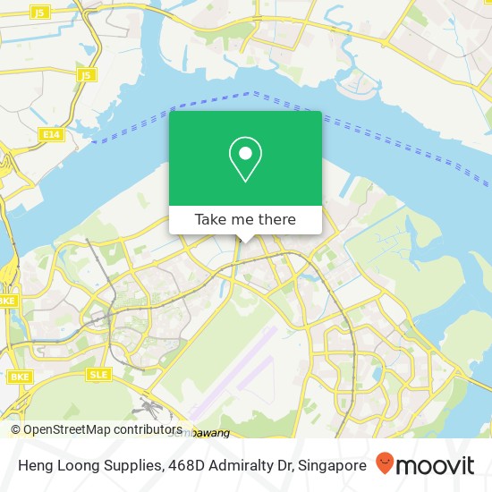 Heng Loong Supplies, 468D Admiralty Dr map