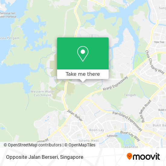 Opposite Jalan Berseri map