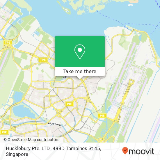 Hucklebury Pte. LTD., 498D Tampines St 45 map