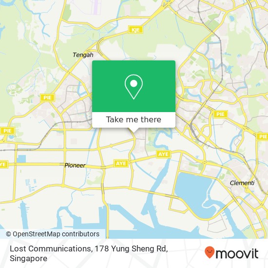 Lost Communications, 178 Yung Sheng Rd地图