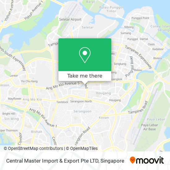 Central Master Import & Export Pte LTD map