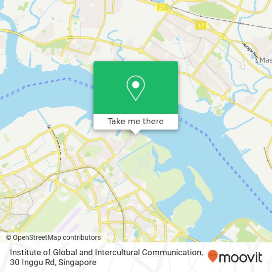 Institute of Global and Intercultural Communication, 30 Inggu Rd map