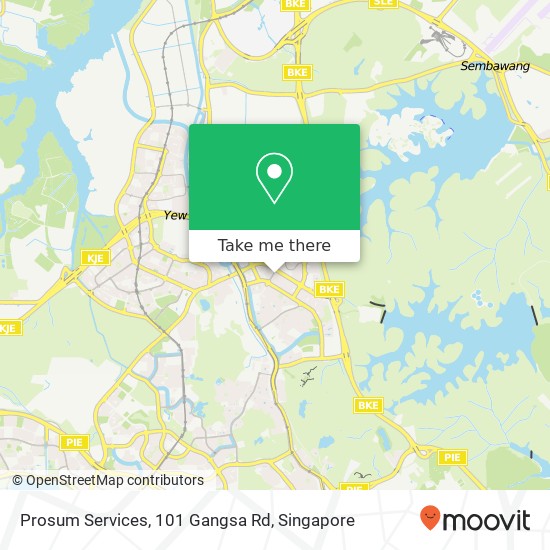 Prosum Services, 101 Gangsa Rd地图