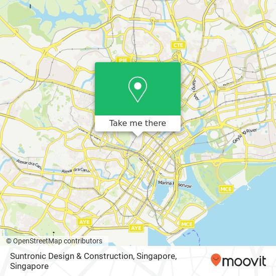 Suntronic Design & Construction, Singapore地图