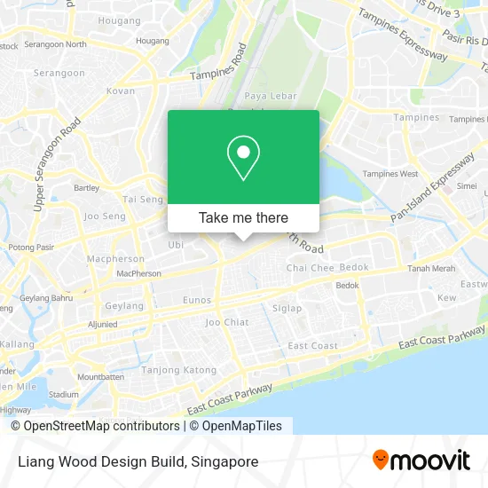 Liang Wood Design Build map
