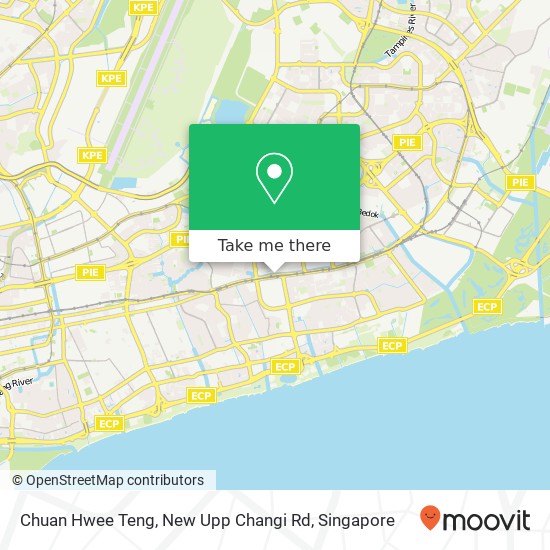 Chuan Hwee Teng, New Upp Changi Rd map