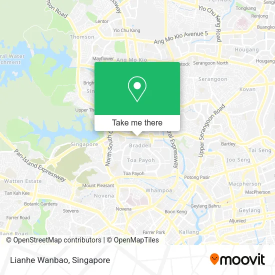 Lianhe Wanbao地图