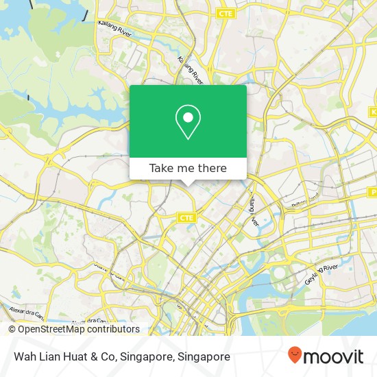 Wah Lian Huat & Co, Singapore map