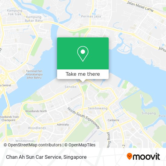 Chan Ah Sun Car Service map