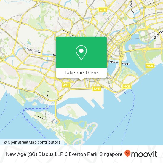 New Age (SG) Discus LLP, 6 Everton Park map