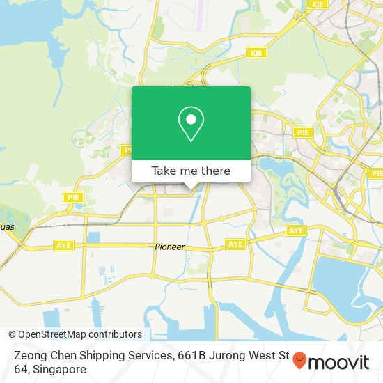 Zeong Chen Shipping Services, 661B Jurong West St 64 map