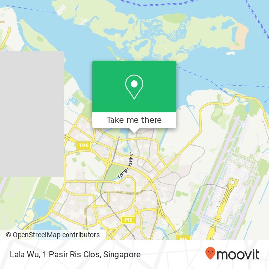 Lala Wu, 1 Pasir Ris Clos map