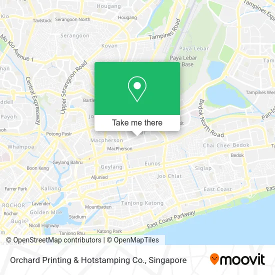 Orchard Printing & Hotstamping Co.地图